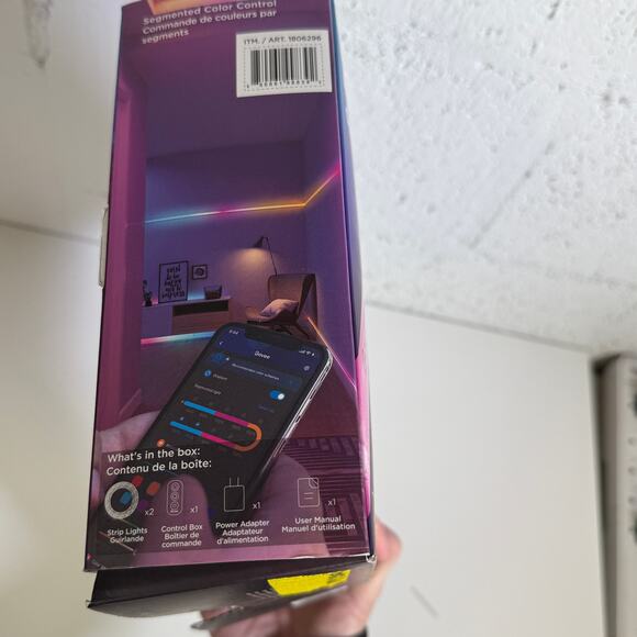 Govee Smart RGBIC Pro 49.2 Ft LED Strip Lights, open box - Picture 10 of 10